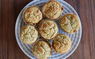 MAGDALENES DE PLÀTAN (SENSE SUCRE NI GLUTEN NI LÀCTICS)